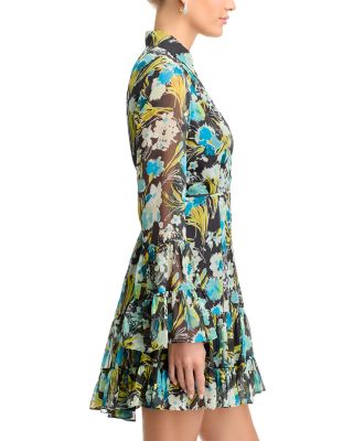 Tossed Floral Lyra Dress