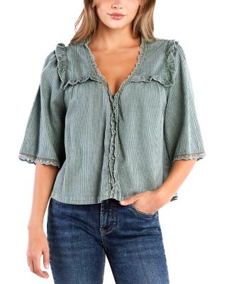 Billy T - Juliet Ruffled Shirt