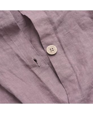  Linen Blend Duvet Cover, King