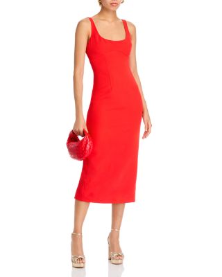 aqua stud tank midi dress Aqua Stud Tank Midi Dress In Black - 73% Off