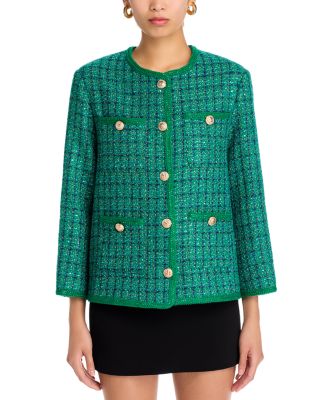 【SOMEWHERE BUTTER】Bonita tweed jacket Bonita tweed jacket - ivory - SOMEWHERE BUTTER.
