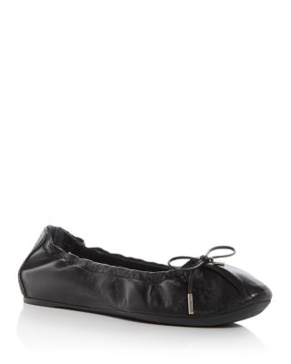 Ferragamo Ballerina Woman Ballet Flats Black Size 7 Lambskin
