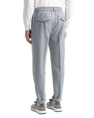 Peserico Wool Jogger Dress Pants | Bloomingdale's