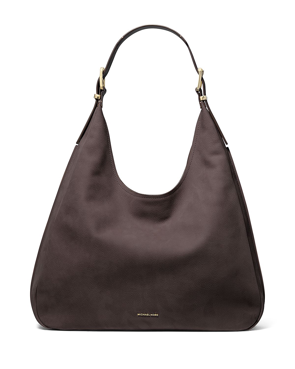 Michael Kors Nolita Large Leather Hobo Shoulder Bag