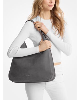 Nolita Large Leather Hobo Shoulder Bag