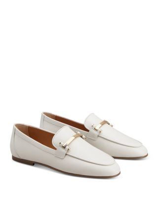 Women's Leather Loafer Flats