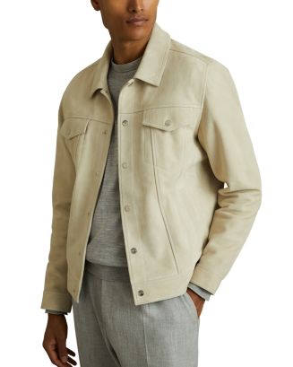 【海外限定】REISSジャケット☆Hanson Suede Trucker Jacket Buy Reiss Chocolate Brown Hanson Suede Trucker Jacket from