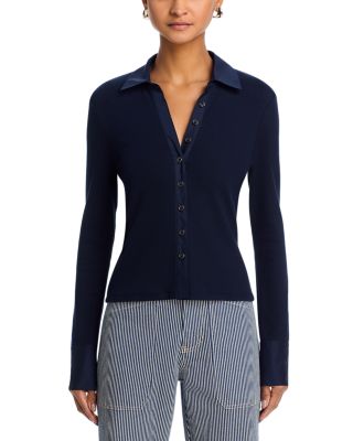 Scottie Mixed Media Top