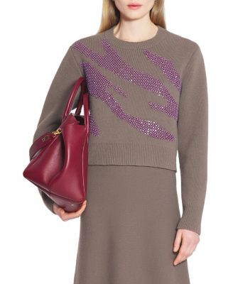 Lanvin - Embroidered Knit Sweater