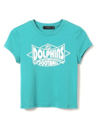 Junk Food Clothing - Women's NFL Miami Dolphins Baby Tee