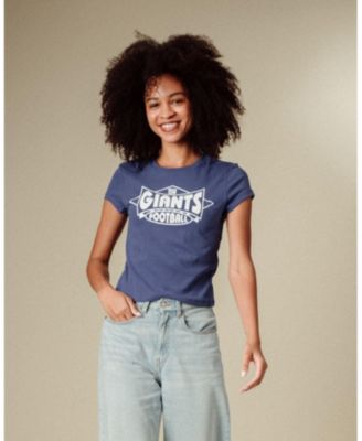  Women's NFL New York Giants Baby Tee