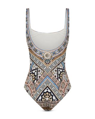 Underwire One Piece Swimsuit in Make Me Your Mosaic