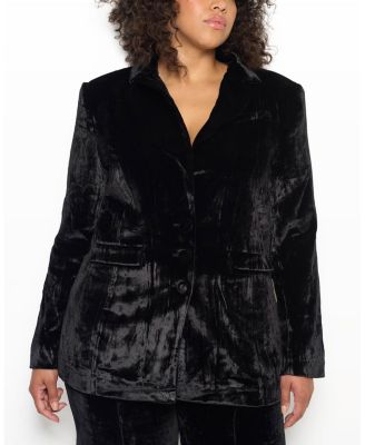 Fiona Velvet Boyfriend Blazer