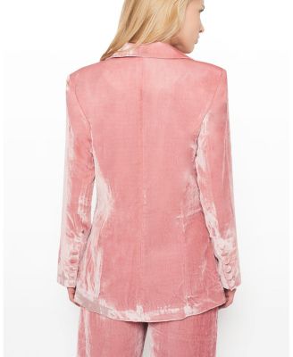 Fiona Velvet Boyfriend Blazer