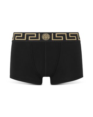 Versace - Topeka Cotton Low Rise Logo Trunks