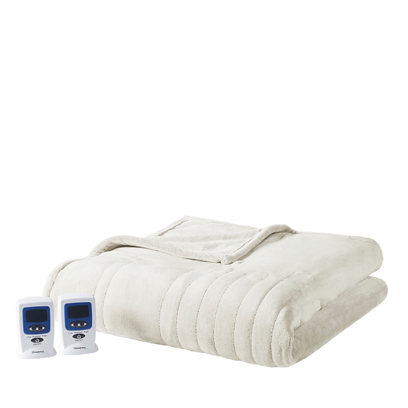 Beautyrest Microplush Heated Blanket With Wifi Technology, Queen In Ivory