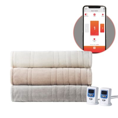 Microplush Heated Blanket with WiFi Technology, Queen