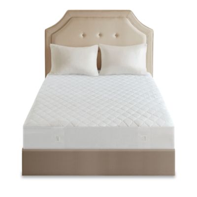 Cotton Blend Heated Mattress Pad, Queen