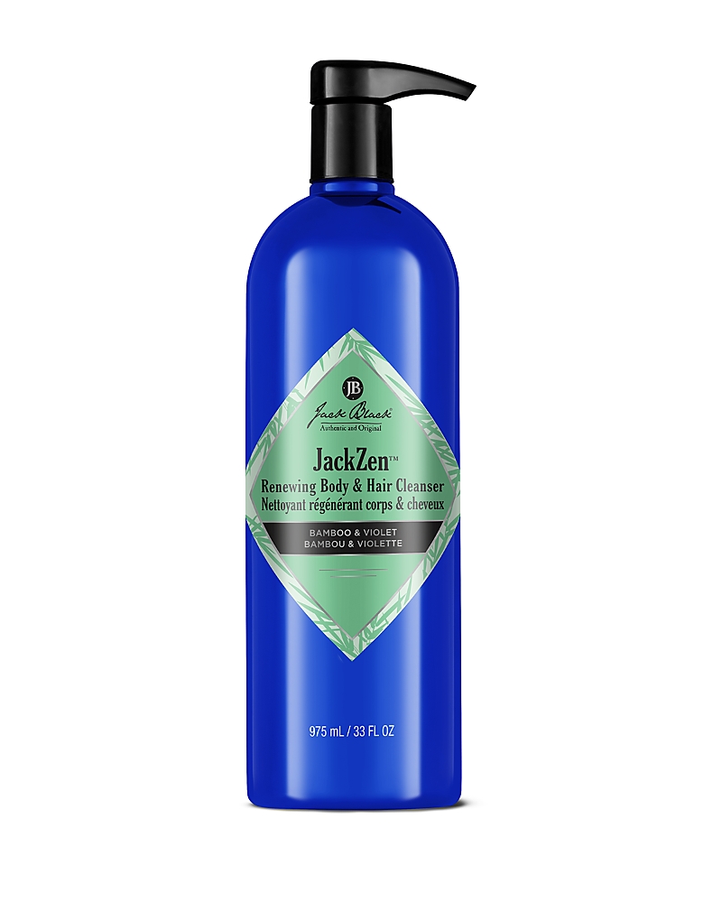 Jack Black JackZen Renewing Body & Hair Cleanser with Bamboo & Violet 33 oz.
