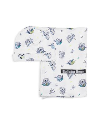 Unisex Swaddle & Beanie Set - Baby