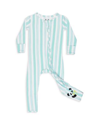 Bellabu Bear - Unisex Slumber Stripes Convertible Footie - Baby