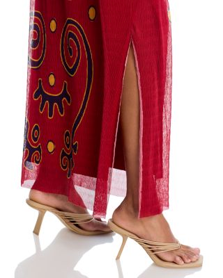 Odessa Strapless Crop Top & Vela Maxi Skirt