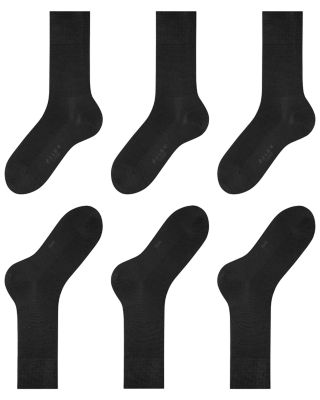Tiago Cotton Blend Solid Crew Socks, Pack of 3