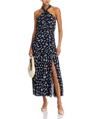 Brock Silk Halter Dress