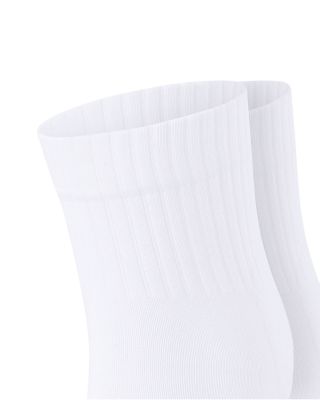 Run Cotton Blend Solid Ribbed Ankle Socks, Pack of 2