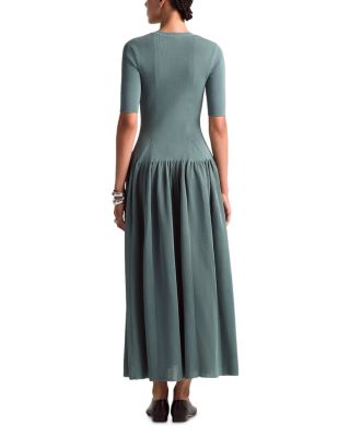 Maisie Pleated Maxi Dress