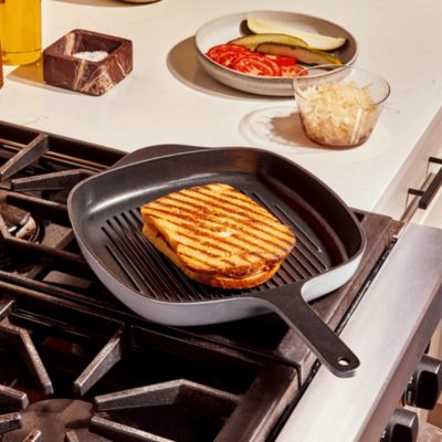 Enameled Cast Iron 10.5" Grill Pan