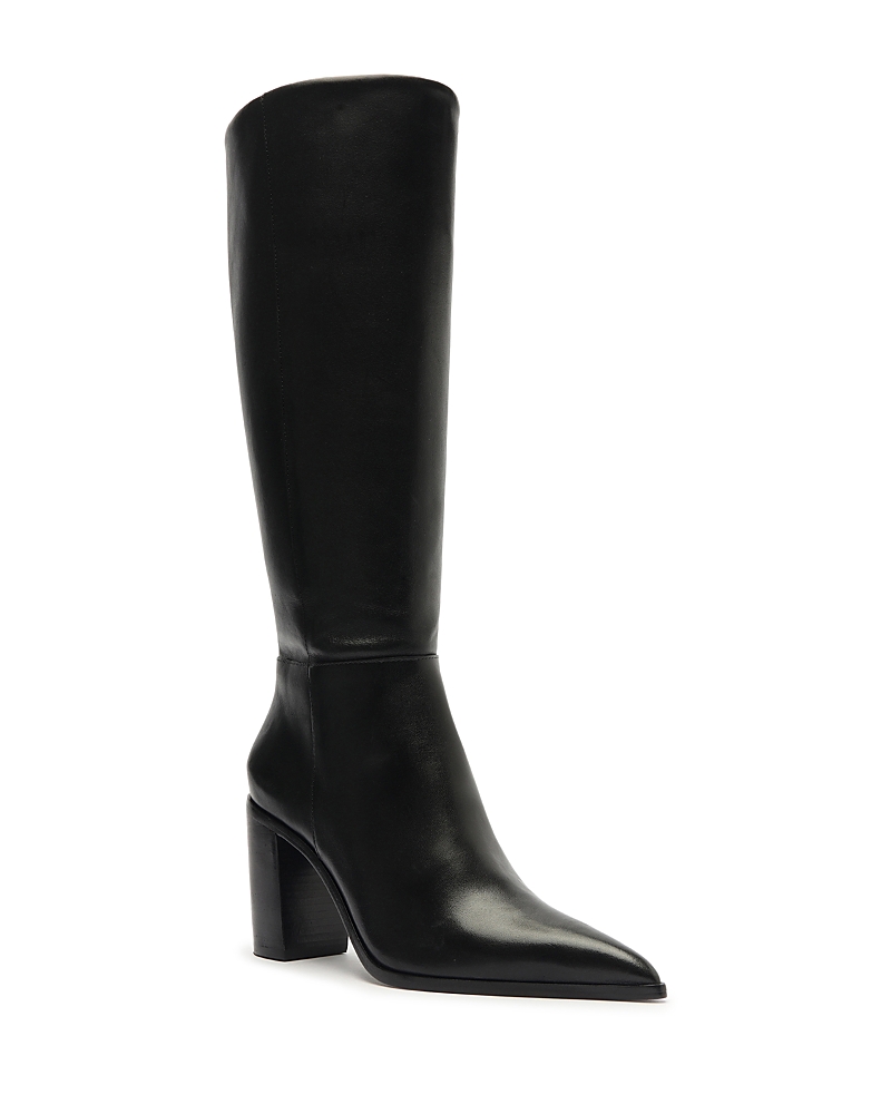 Schutz Women's Mikki Up Block Heel Boots