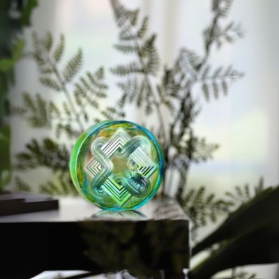 Endless New Horizons Crystal 2025 Snake Paperweight