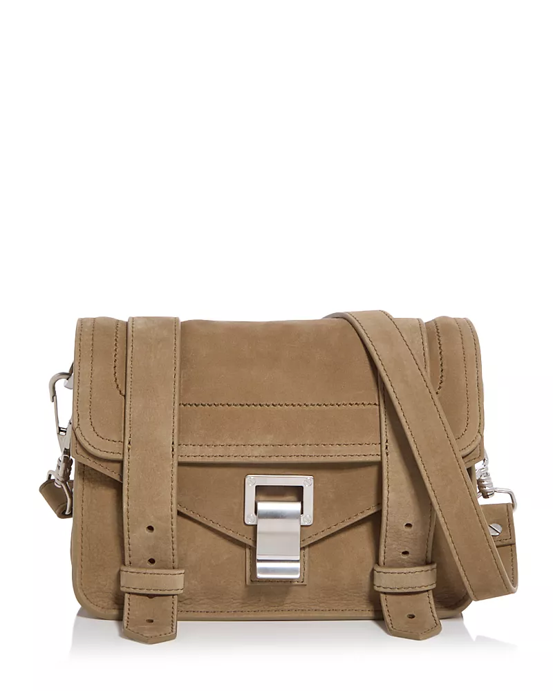 Proenza Schouler PS1 Mini Suede Crossbody Bag