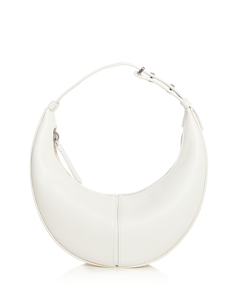 Proenza Schouler Mini Slide Leather Top Handle Bag In White