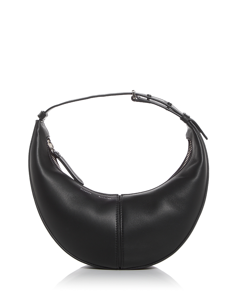 Proenza Schouler Slide Mini Paneled Leather Shoulder Bag In Black