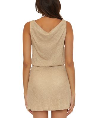 Gilded Dress Swim Cover-Up