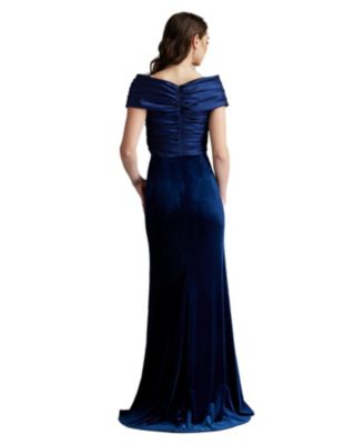 Baxter Portrait Collar Gown