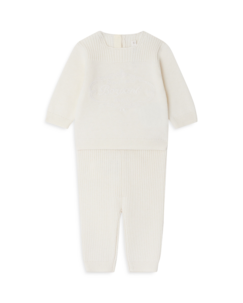 Bonpoint Jumpsuit Kids Color Pink In Ecru