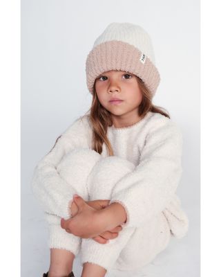 Unisex 2 Tone Ribbed Beanie - Baby