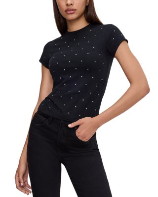 Good American - Crystal Baby Tee