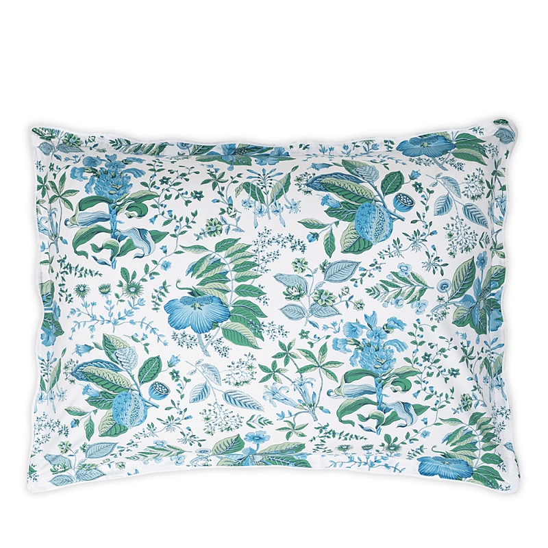 Matouk Pomegranate Oversized Euro Sham In Sea