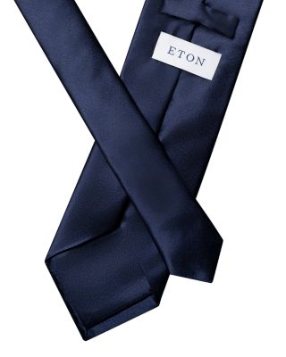 Solid Satin Silk Tie