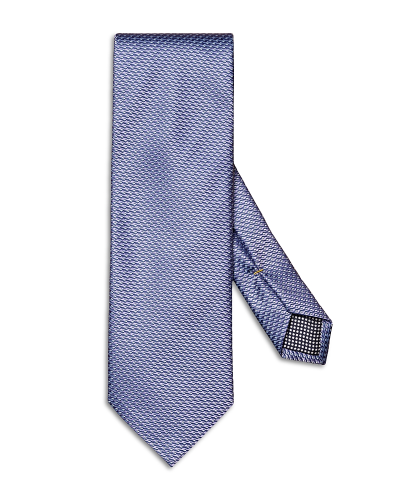Eton Geometric Silk Tie · One Size