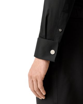 Contemporary Fit Pliss&eacute; Bib Formal Shirt