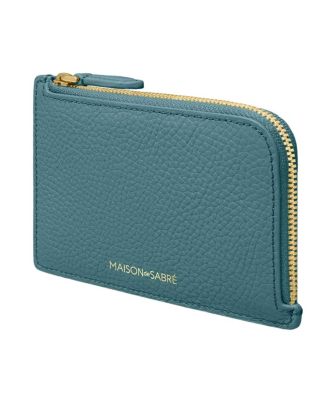 Leather Zip Card Holder