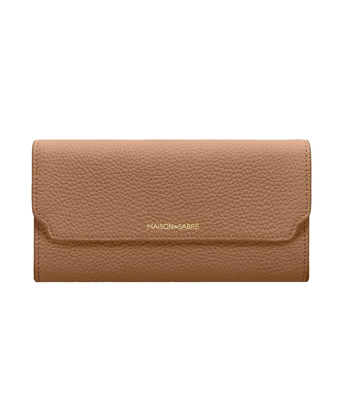 Maison de SABRE Long Leather Flap Wallet