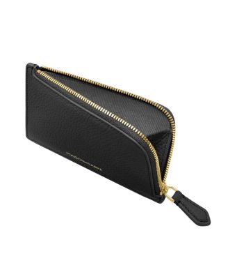 Leather Zip Card Holder