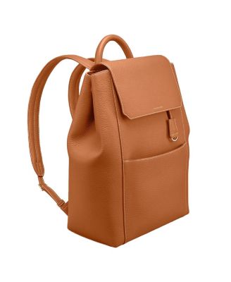 Large Leather Soft Backpack