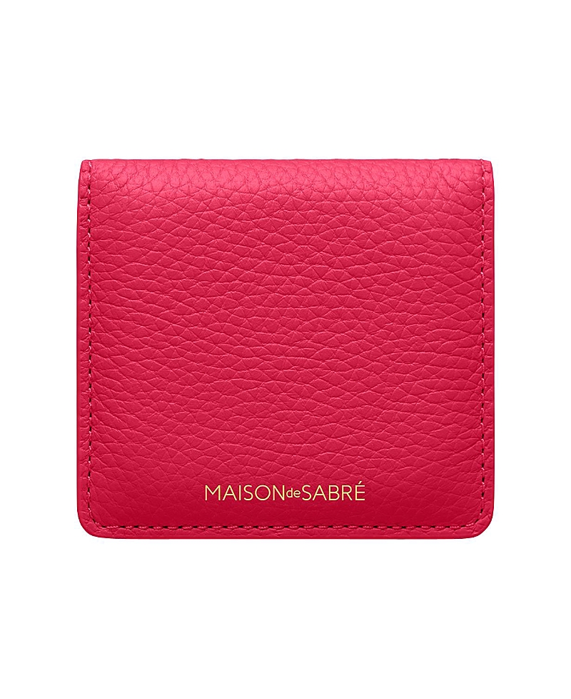 Maison de SABRE Leather Compact Mirror
